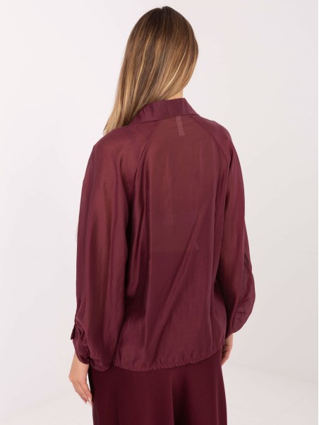 Marškinėliai-IT-KS-28979.63-bordo spalvos