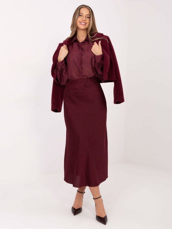 Marškinėliai-IT-KS-28979.63-bordo spalvos