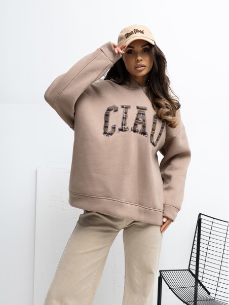 Džemperis-RV-BL-A1039.22-tamsiai smėlio spalvos