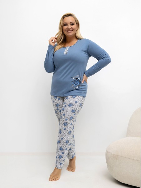 Pižama-DU-PI-FP-506.56-mėlyna