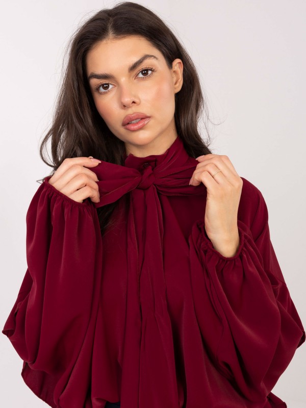 Marškinėliai-IT-KS-29002.69-bordo spalvos