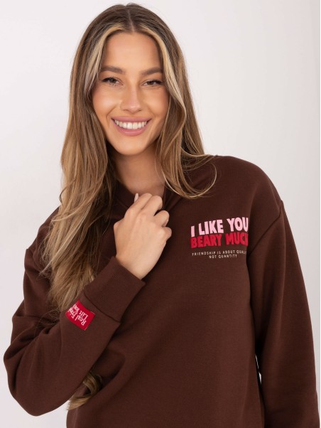 Džemperis-D10608BC02568J-tamsiai rudas