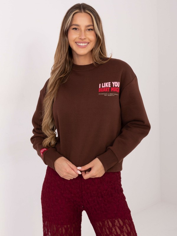 Džemperis-D10608BC02568J-tamsiai rudas