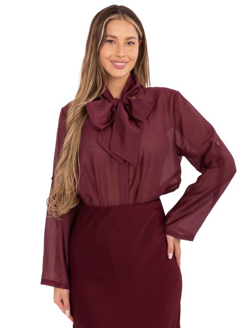 Marškinėliai-IT-KS-28978.22-bordo spalvos