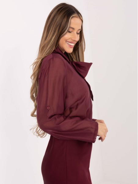 Marškinėliai-IT-KS-28978.22-bordo spalvos