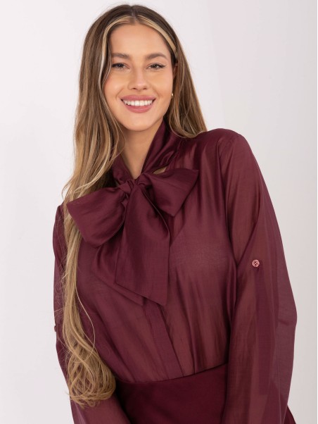 Marškinėliai-IT-KS-28978.22-bordo spalvos