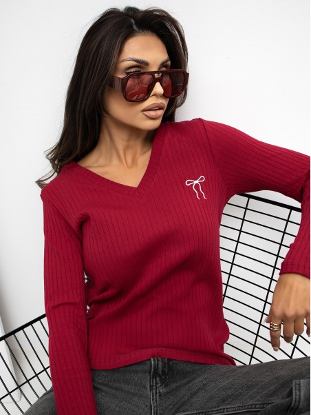 Palaidinė-RV-BZ-A1056.11-bordo spalvos