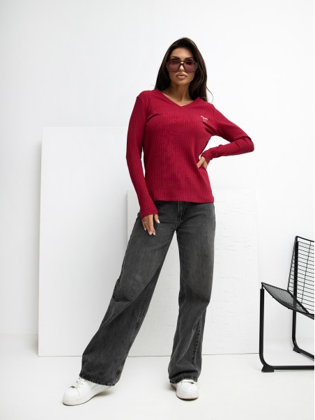 Palaidinė-RV-BZ-A1056.11-bordo spalvos