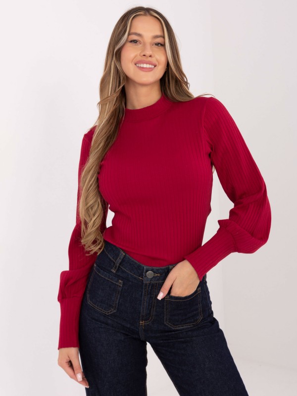 Palaidinė-RV-BZ-A1053.50-bordo spalvos