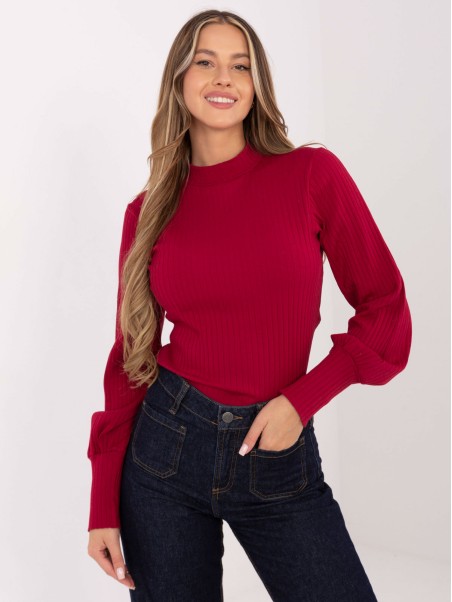 Palaidinė-RV-BZ-A1053.50-bordo spalvos