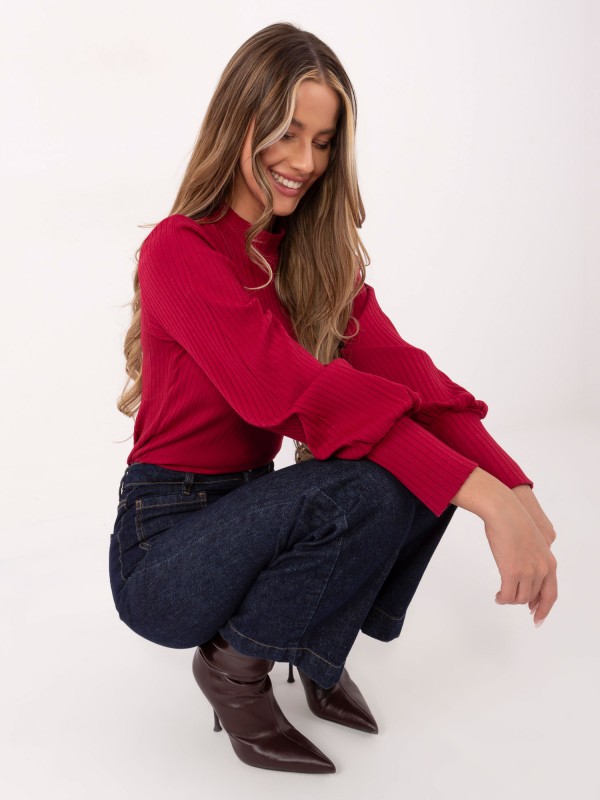 Palaidinė-RV-BZ-A1053.50-bordo spalvos