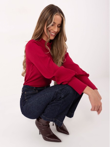 Palaidinė-RV-BZ-A1053.50-bordo spalvos