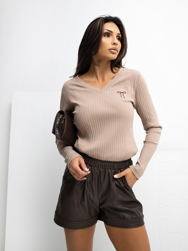 Palaidinė-RV-BZ-A1056.11-tamsiai smėlio spalvos