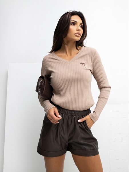 Palaidinė-RV-BZ-A1056.11-tamsiai smėlio spalvos