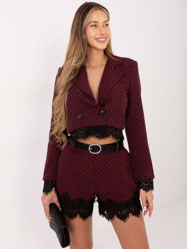 Švarkas-IT-MA-FL9972-1.92-bordo spalvos