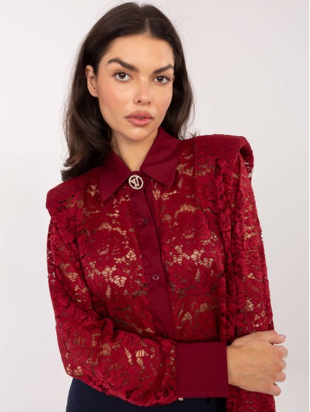 Marškinėliai-IT-KS-21999.50-bordo spalvos