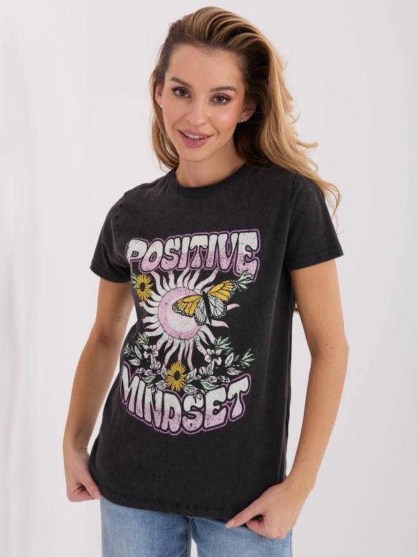 Marškinėliai-D12048M02556K-grafito spalvos