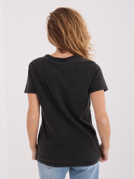 Marškinėliai-D12048M02556K-grafito spalvos