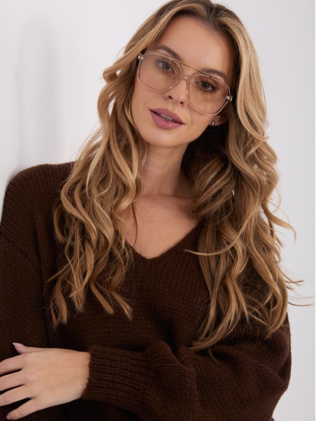 Suknelė-IN-SK-5962.22-tamsiai ruda