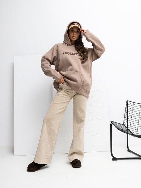 Džemperis-RV-BL-A1034.26-tamsiai smėlio spalvos