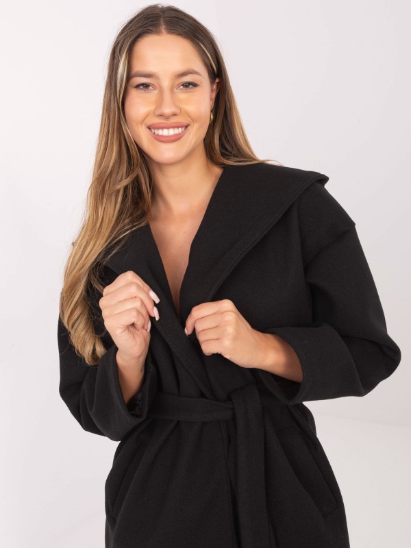 Paltas IT-PL-A9587.00 juodas