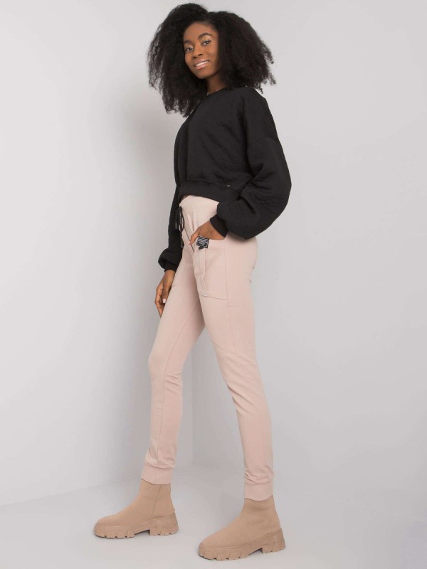 Sportinės kelnės-RV-DR-7075.24-smėlinės