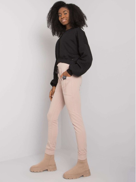 Sportinės kelnės-RV-DR-7075.24-smėlinės