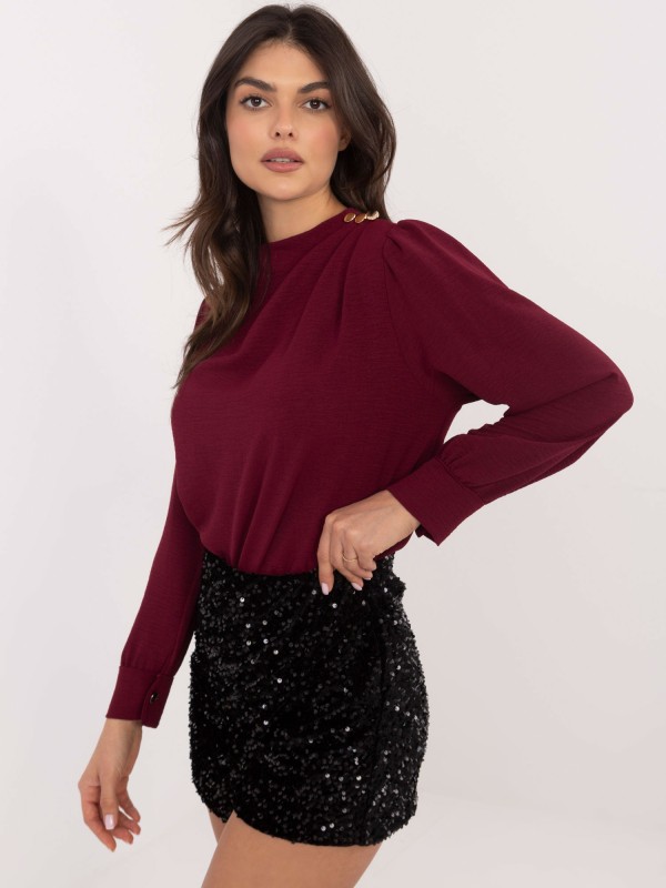 Palaidinė-MI-BZ-278519-1.40-bordo spalvos