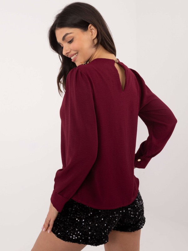 Palaidinė-MI-BZ-278519-1.40-bordo spalvos