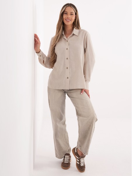 Marškinėliai-LK-KS-510109.70-smėliniai