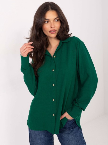 Marškinėliai-LK-KS-510109.70-tamsiai žali