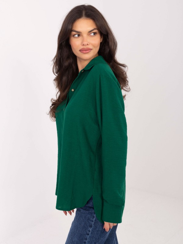 Marškinėliai-LK-KS-510109.70-tamsiai žali