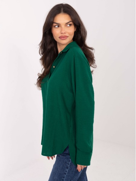 Marškinėliai-LK-KS-510109.70-tamsiai žali