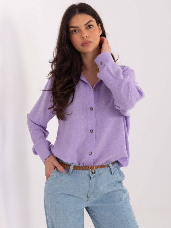 Marškinėliai-LK-KS-510109.70-šviesiai violetiniai