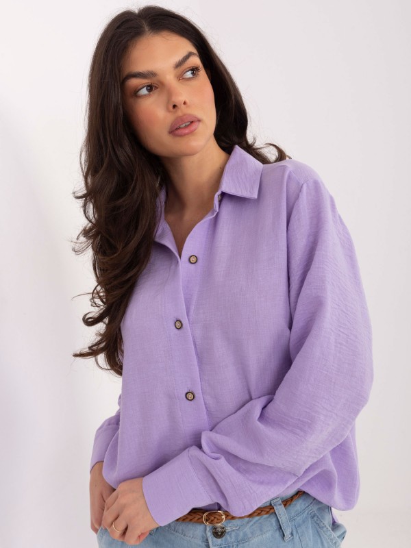 Marškinėliai-LK-KS-510109.70-šviesiai violetiniai