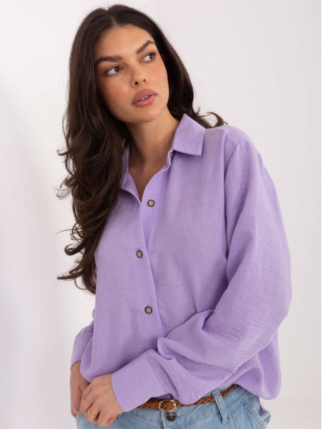 Marškinėliai-LK-KS-510109.70-šviesiai violetiniai