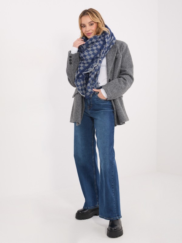 Šalikas-AT-SZ-16501.06-tamsiai mėlynas