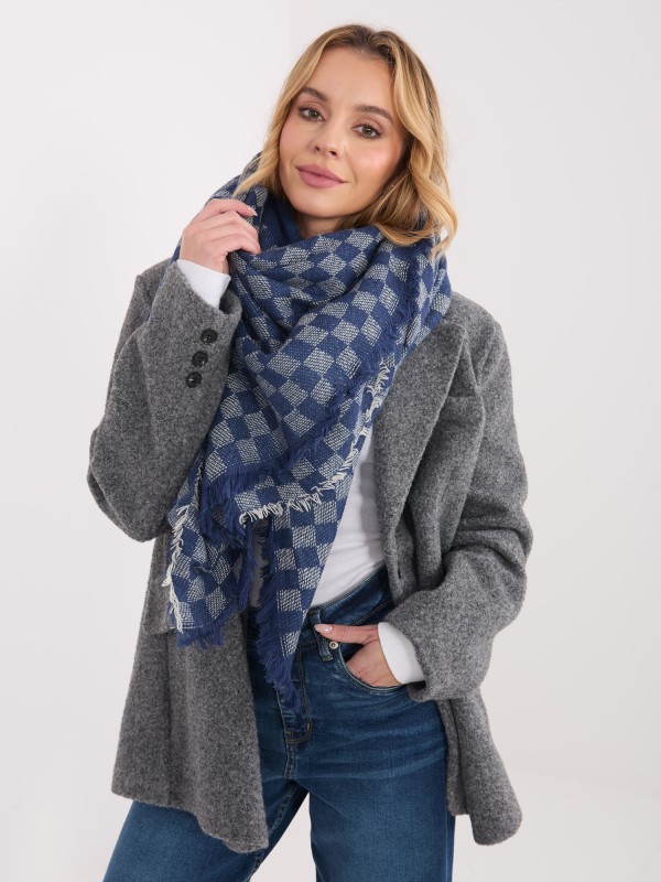 Šalikas-AT-SZ-16501.06-tamsiai mėlynas