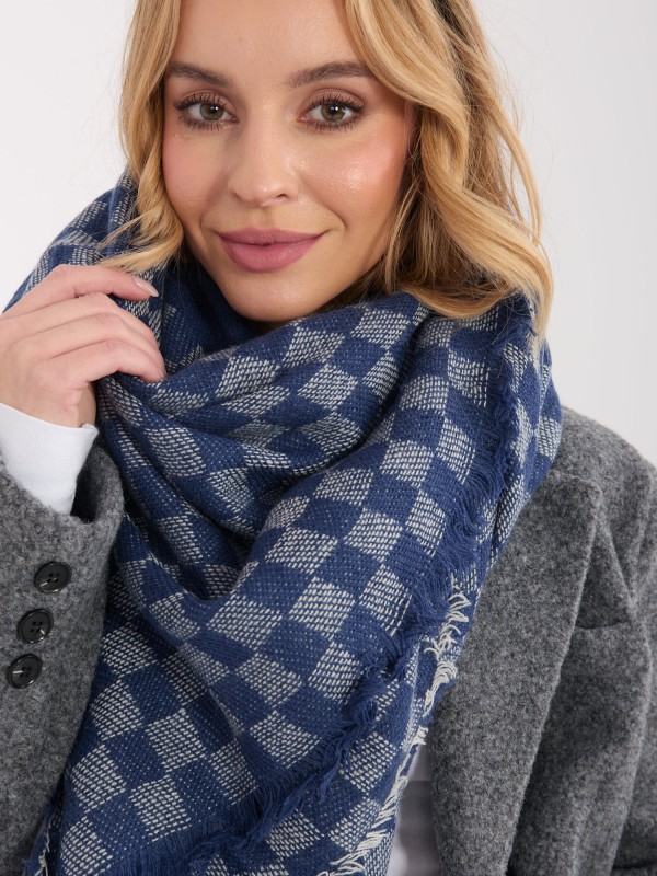 Šalikas-AT-SZ-16501.06-tamsiai mėlynas