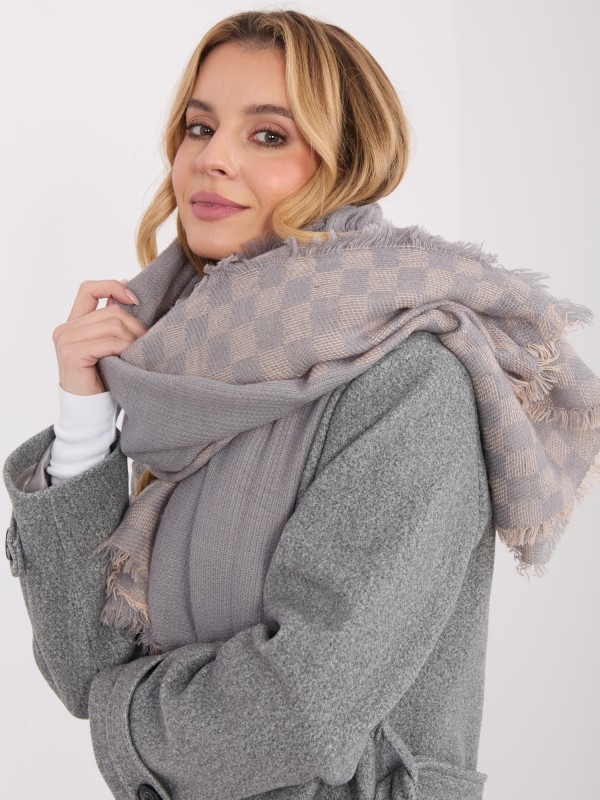 Šalikas-AT-SZ-16501.03-pilkai rožinis