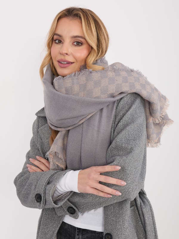 Šalikas-AT-SZ-16501.03-pilkai rožinis