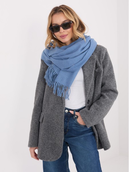 Šalikas - AT-SZ-23185.73P-pilkai mėlynas