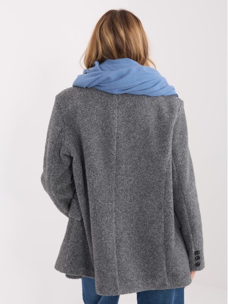 Šalikas - AT-SZ-23185.73P-pilkai mėlynas