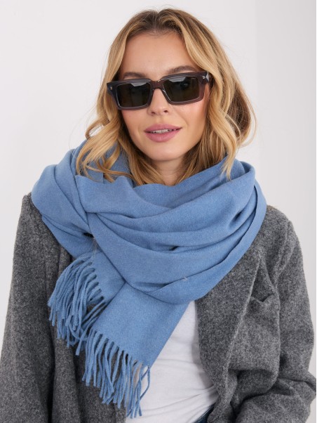 Šalikas - AT-SZ-23185.73P-pilkai mėlynas