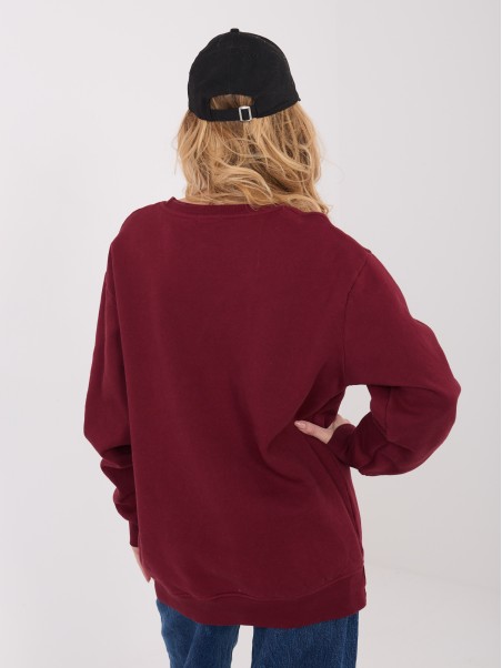 Megztinis-WT-BL-A1062.29-bordo spalvos