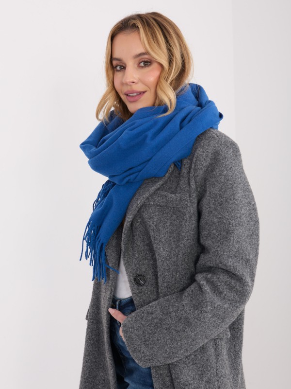 Šalikas - AT-SZ-23185.90P - tamsiai mėlynas