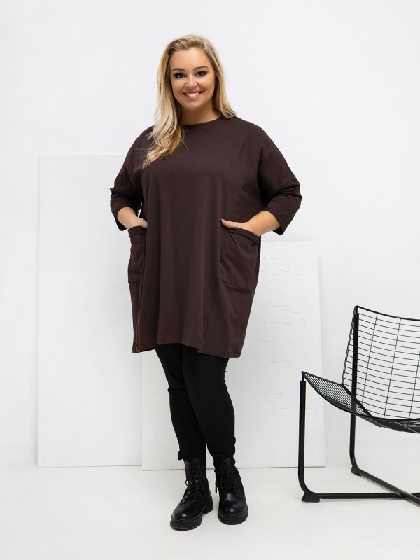 Palaidinė-RV-BZ-A1076.00-tamsiai ruda