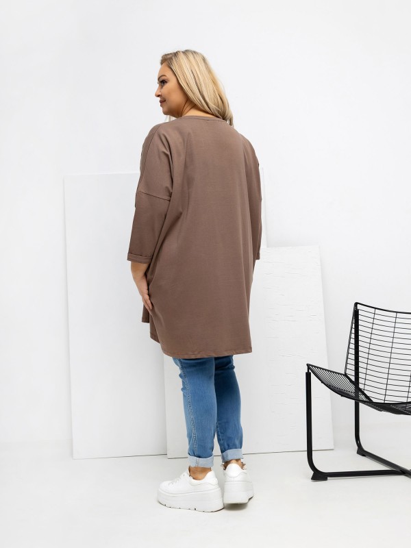 Palaidinė-RV-BZ-A1076.00-tamsiai smėlio spalvos