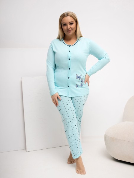 Pižama-DU-PI-FP-509.99P-mėtos spalvos