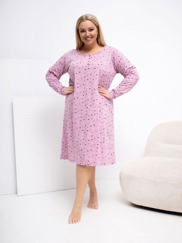 Naktiniai-DU-KN-FP-607.04P-tamsiai rožiniai